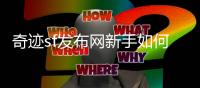 奇迹sf发布网新手如何打造属于自己的顶级角色